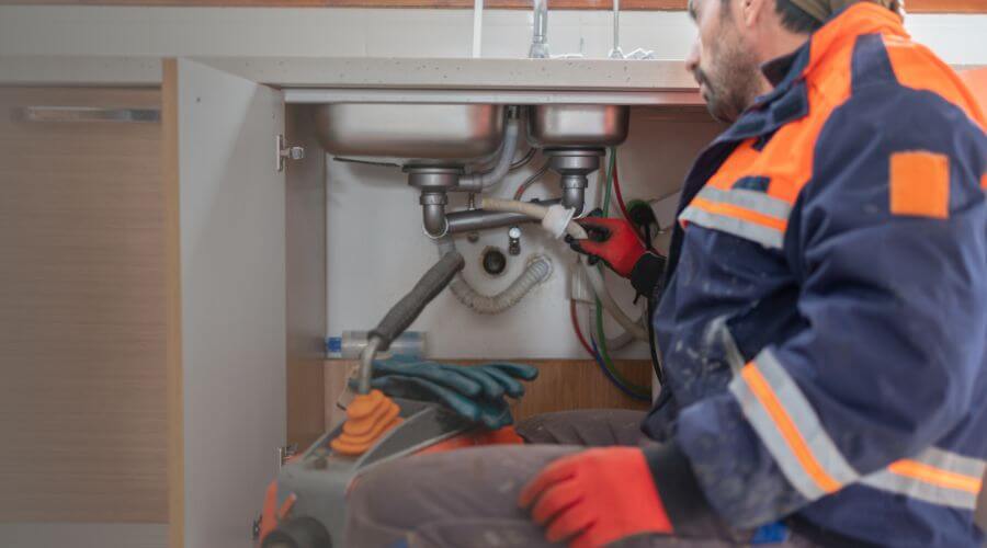 Professional slab leak plumber services in Chalmers, IN
